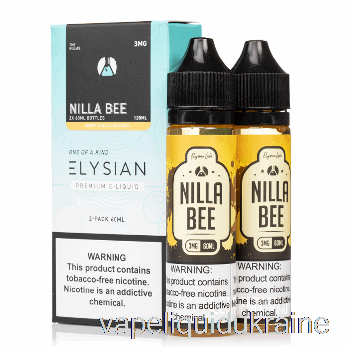Vape Liquid Ukraine Nilla Bee - Elysian Labs - 120mL 3mg